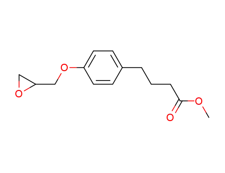 4-(4-Oxiranylmethoxy-phenyl)-butyric acid methyl ester