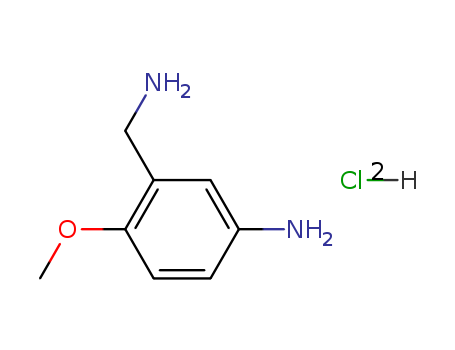 3-(aminomethyl)-4-methoxyaniline,dihydrochloride
