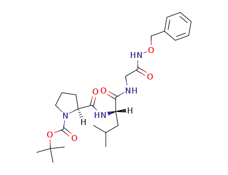 Glycinamide,
1-[(1,1-dimethylethoxy)carbonyl]-L-prolyl-L-leucyl-N-(phenylmethoxy)-