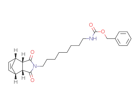 benzyl (8-((3aR,4S,7R,7aS)-1,3-dioxo-1,3,3a,4,7,7a-hexahydro-2H-4,7-methanoisoindol-2-yl)octyl)carbamate