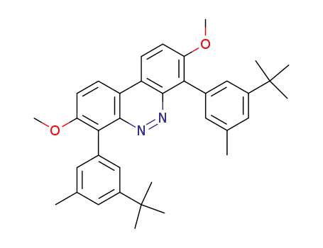 3,8-dimethoxy-4,7-bis-(5-t-butyl-3-methylphenyl)benzo<c>cinnoline