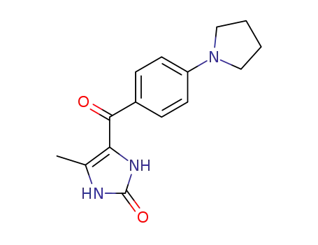1,3-dihydro-4-methyl-5-(4-pyrrolidinobenzoyl)-2H-imidazol-2-one