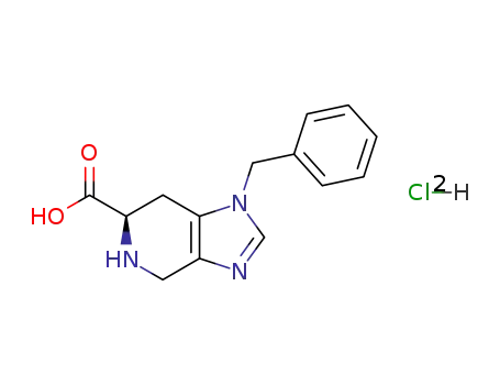 (R)-1-Benzyl-4,5,6,7-tetrahydro-1H-imidazo[4,5-c]pyridine-6-carboxylic acid; hydrochloride