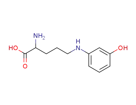 2-Amino-5-(3-hydroxy-phenylamino)-pentanoic acid