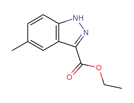 5-METHYL-1H-INDAZOLE-3-CARBOXYLIC ACID 에틸 에스테르