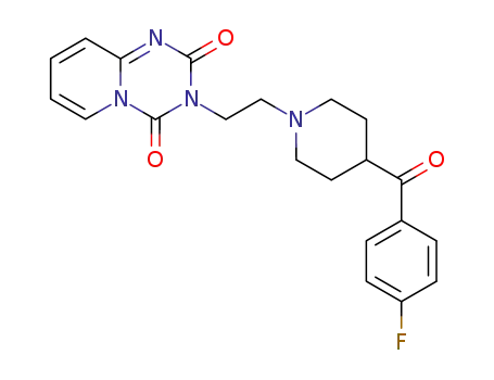 2H-Pyrido[1,2-a]-1,3,5-triazine-2,4(3H)-dione,
3-[2-[4-(4-fluorobenzoyl)-1-piperidinyl]ethyl]-