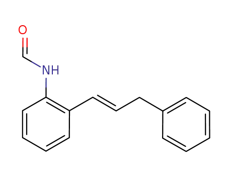 (E)-N-(2-(3-phenylprop-1-en-1-yl)phenyl)formamide