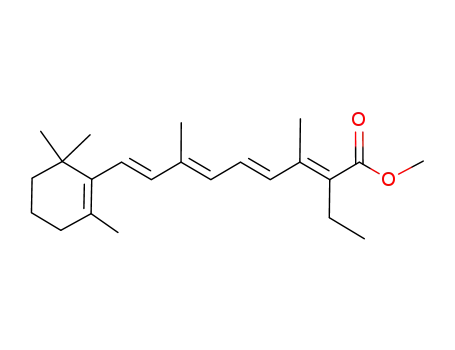 (2E,4E,6E,8E)-2-Ethyl-3,7-dimethyl-9-(2,6,6-trimethyl-cyclohex-1-enyl)-nona-2,4,6,8-tetraenoic acid methyl ester