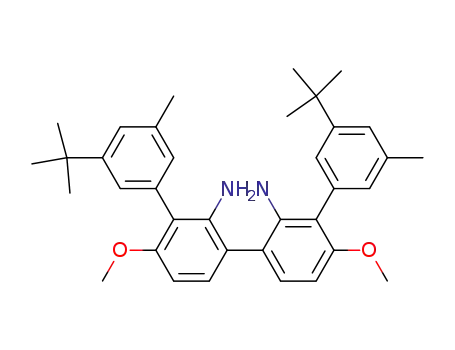4'',6'-dimethoxy-3,3'''-dimethyl-5,5'''-di-t-butyl-m-quaterphenyl-2',2''-diamine