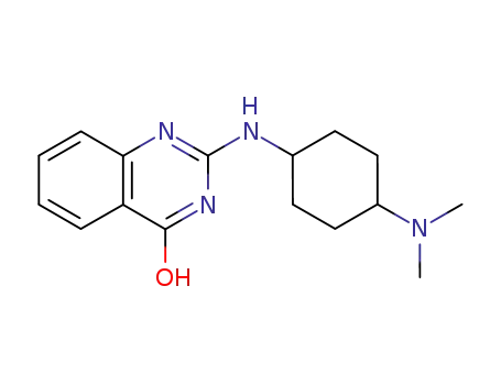 2-<<4-dimethylamino)cyclohexyl>amino>-4-quinazolinol