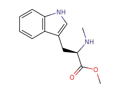 Molecular Structure of 131831-87-3 (D-Tryptophan, N-methyl-, methyl ester)