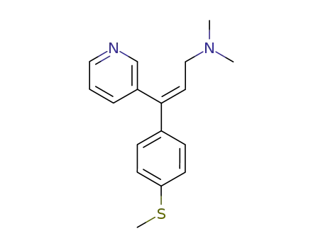 2-Propen-1-amine,
N,N-dimethyl-3-[4-(methylthio)phenyl]-3-(3-pyridinyl)-, (Z)-