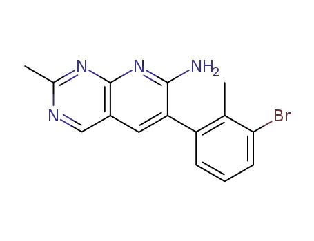 6-(3-Bromo-2-methyl-phenyl)-2-methyl-pyrido[2,3-d]pyrimidin-7-ylamine