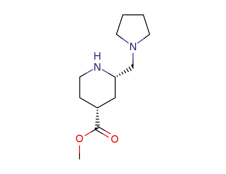 methyl 2-(1-pyrrolidinylmethyl)-4-piperidinecarboxylate