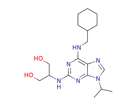 2-(6-(cyclohexylmethylamino)-9-isopropyl-9H-purine-2-ylamino)propane-1,3-diol