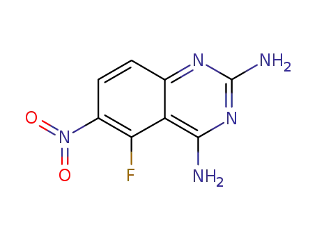 2,4-diamino-5-fluoro-6-nitroquinazoline