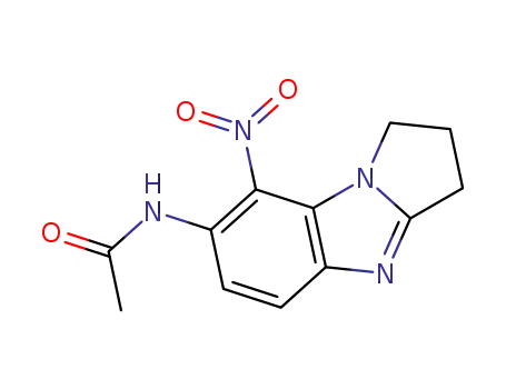 7-Acetamido-2,3-dihydro-8-nitro-1H-pyrrolo<1,2-a>benzimidazole