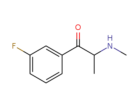 Molecular Structure of 1049677-77-1 (3-Fluoromethcathinone(3-FMC))