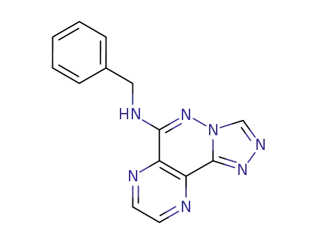 N-benzylpyrazino<2,3-d>-1,2,4-triazolo<4,3-b>pyridazin-6-amine