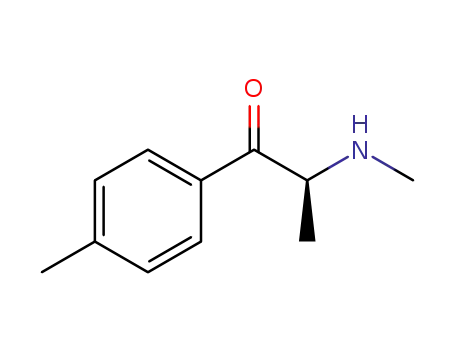 Molecular Structure of 1189805-46-6 (2-(Methylamino)-1-(4-methylphenyl)-1-propanone)