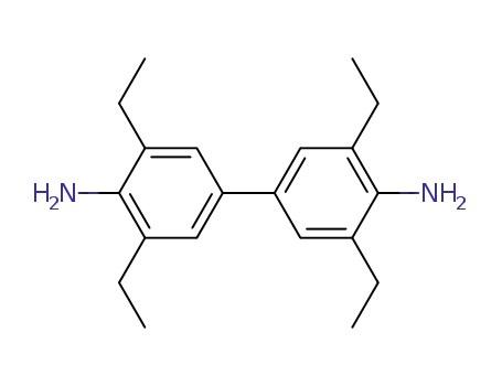 Molecular Structure of 2095-04-7 ([1,1'-Biphenyl]-4,4'-diamine, 3,3',5,5'-tetraethyl-)