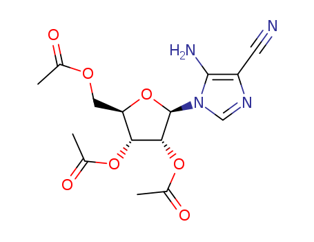 5-Amino-1-(2',3',5'-tri-O-acetyl-b-D-ribofuranosyl)-imidazole-4-carbonitrile