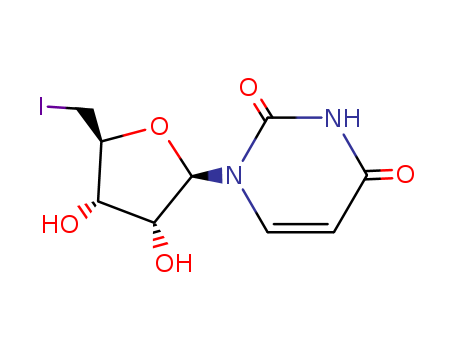 Uridine, 5'-deoxy-5'-iodo-
