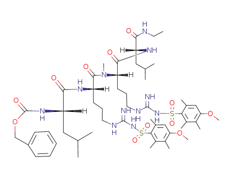 Z-Leu-Arg(Mtr)-MeArg(Mtr)-D-Leu-NHEt