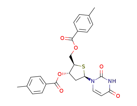 1-(2-deoxy-4-thio-3,5-di-O-toluoyl-β-D-erythro-pentofuranosyl)uracil