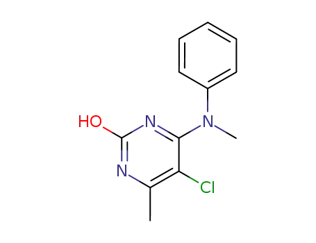 2(1H)-Pyrimidinone, 5-chloro-4-methyl-6-(methylphenylamino)-