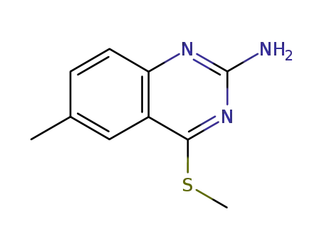 2-amino-6-methyl-4-(methylthio)quinazoline