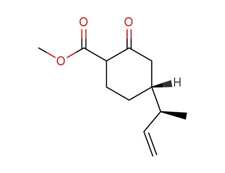 (R)-4-((S)-1-Methyl-allyl)-2-oxo-cyclohexanecarboxylic acid methyl ester