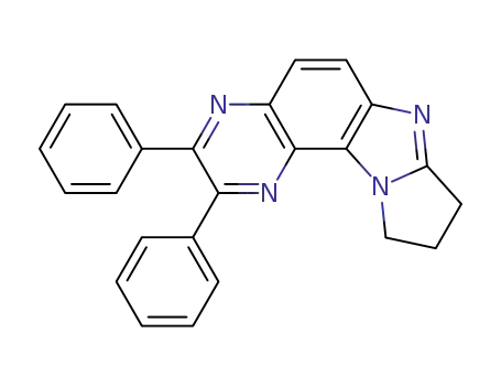 9,10-Dihydro-2,3-diphenyl-8H-pyrrolo<1',2':1,2>imidazo<5,4-f>quinoxaline