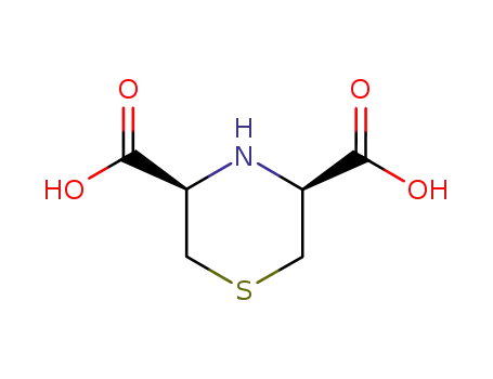 Molecular Structure of 848490-42-6 (3,5-Thiomorpholinedicarboxylic acid, (3R,5S)-rel-)