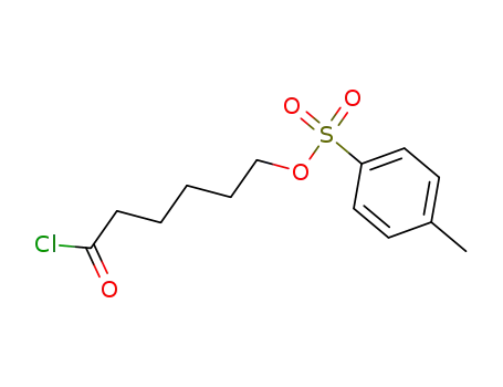 Toluene-4-sulfonic acid 5-chlorocarbonyl-pentyl ester