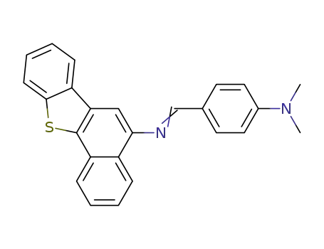 N-(4-Dimethylamino benzylidene)-6-aminobenzo<b>naphtho<2,1-d>thiophene