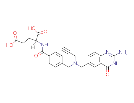N<sup>10</sup>-propargyl-5,8-dideazaisohomofolic acid