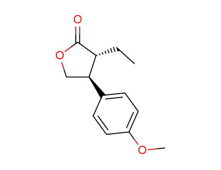 (3R,4S)-3-ethyl-4-(4-methoxyphenyl)dihydrofuran-2(3H)-one