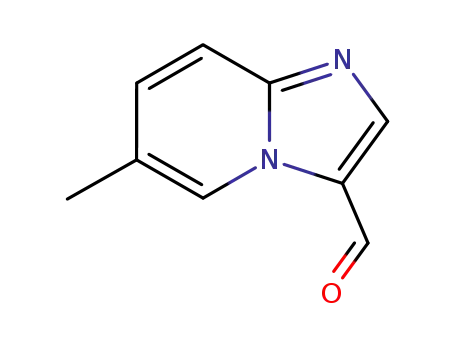 Molecular Structure of 933752-89-7 (6-Methylimidazo[1,2-a]pyridine-3-carbaldehyde)