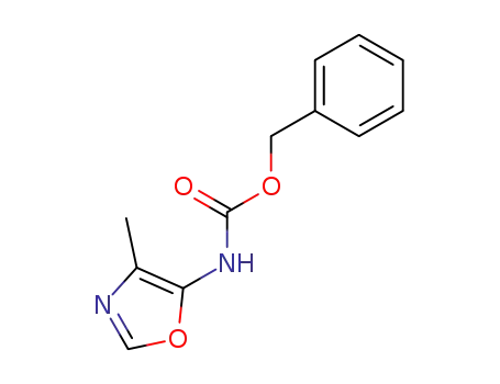 Molecular Structure of 2841-01-2 (Carbamic acid, (4-methyl-5-oxazolyl)-, phenylmethyl ester)