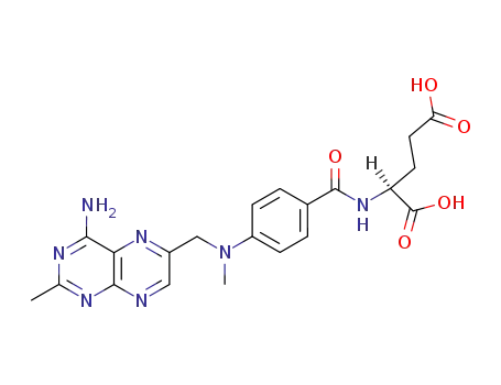 N-<4-<<(4-amino-2-methylpteridin-6-yl)methyl>methylamino>benzoyl>-L-glutamic acid