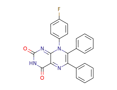 8-(4-Fluorphenyl)-6,7-diphenyl-lumazin