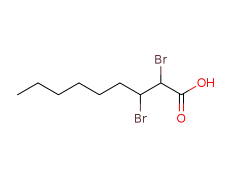 Nonanoic acid, 2,3-dibromo-