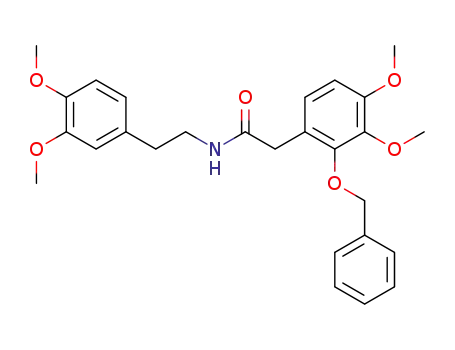 N-β-(3,4-dimethoxyphenyl)ethyl-2'-benzyloxy-3',4'-dimethoxyphenylacetamide