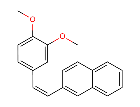 2-[(Z)-2-(3,4-Dimethoxy-phenyl)-vinyl]-naphthalene