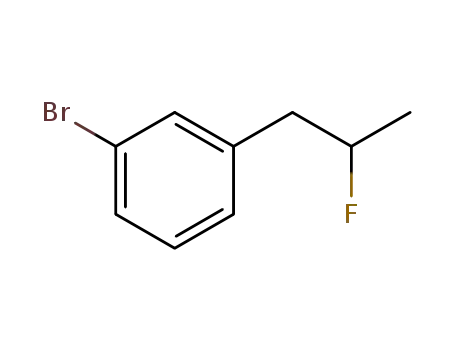 C<sub>9</sub>H<sub>10</sub>BrF