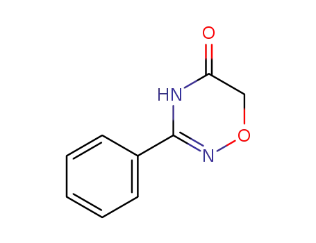 Molecular Structure of 108128-03-6 (2H-1,2,4-Oxadiazin-5(6H)-one, 3-phenyl-)