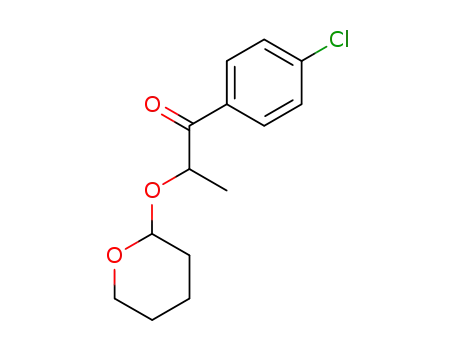 4-Chlorophenyl 1-(Tetrahydropyran-2-yloxy)ethyl Ketone