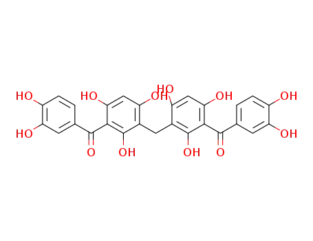 [methylenebis(2,4,6-trihydroxy-3,1-phenylene)]bis[(3,4-dihydroxyphenyl)methanone]