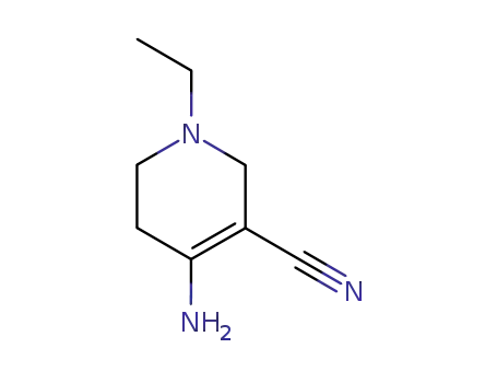 3- 피리딘 카르보니 트릴, 4- 아미노 -1- 에틸 -1,2,5,6- 테트라 히드로-